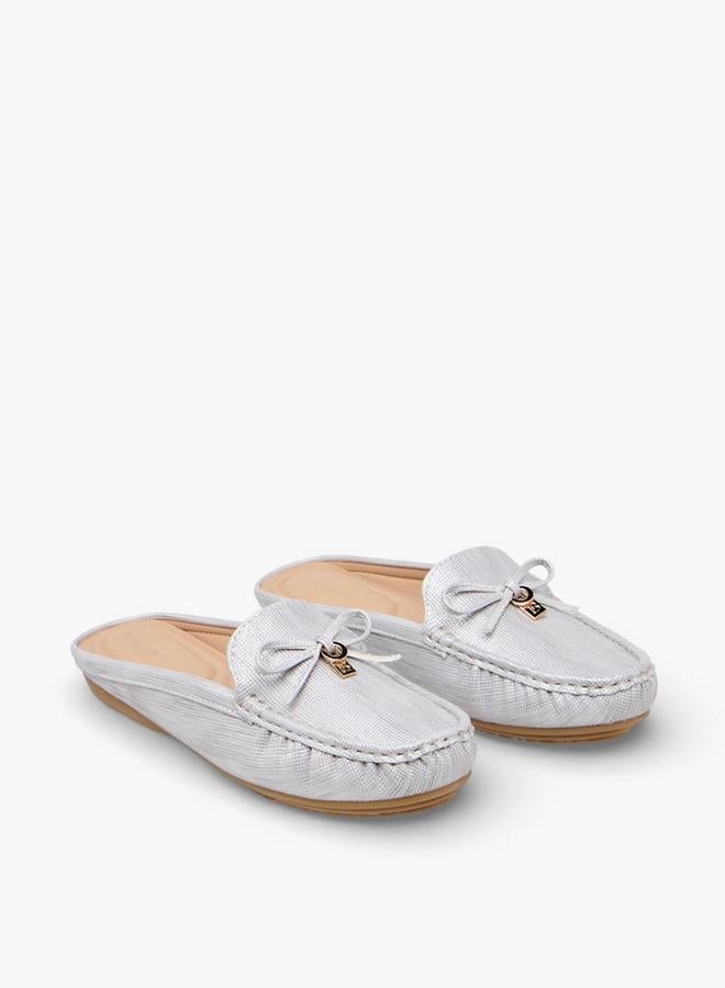 Flora Bella By Shoexpress Flora Bella Women Bow Accent Mules - Image 2
